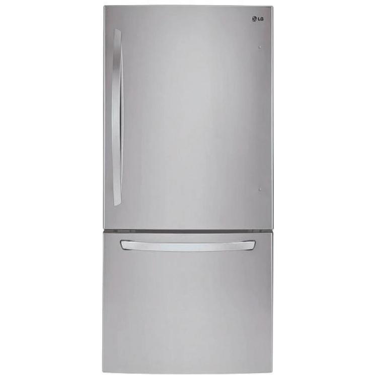 LG 30-inch, 22.1 cu.ft. Freestanding Bottom Freezer Refrigerator with Multi-Air Flow System LRDNS2200S - 179246 IMAGE 1