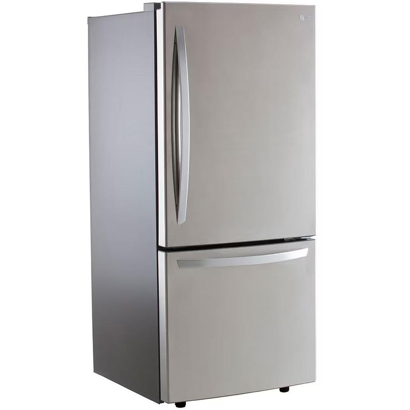 LG 30-inch, 22.1 cu.ft. Freestanding Bottom Freezer Refrigerator with Multi-Air Flow System LRDNS2200S - 179246 IMAGE 3