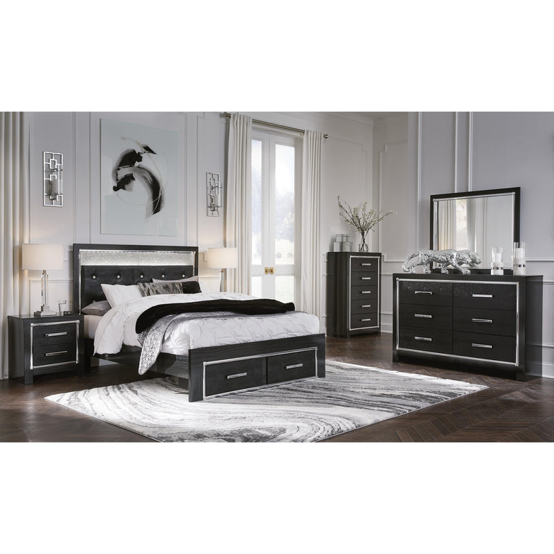 Signature Design by Ashley Kaydell Queen Upholstered Panel Bed with Storage B1420-157/B1420-54S/B1420-95/B100-13 IMAGE 11