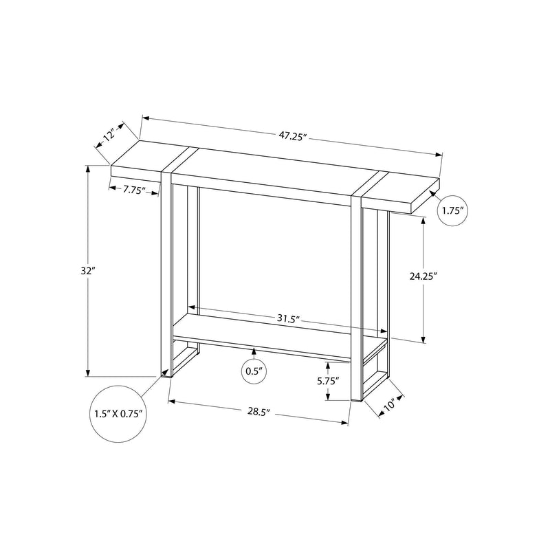 Monarch Accent Table M1529 IMAGE 10