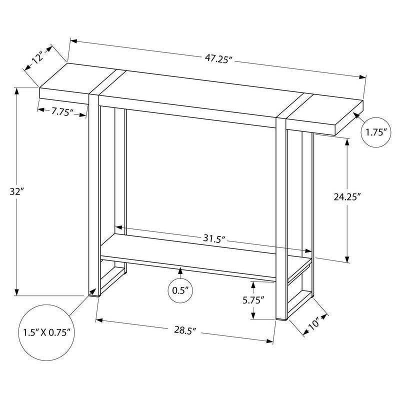 Monarch Accent Table M1529 IMAGE 5