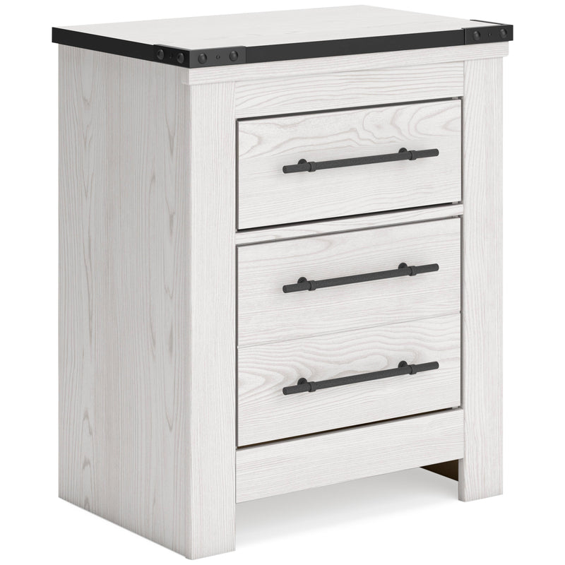 Signature Design by Ashley Schoenberg 2-Drawer Nightstand B1446-92 IMAGE 1