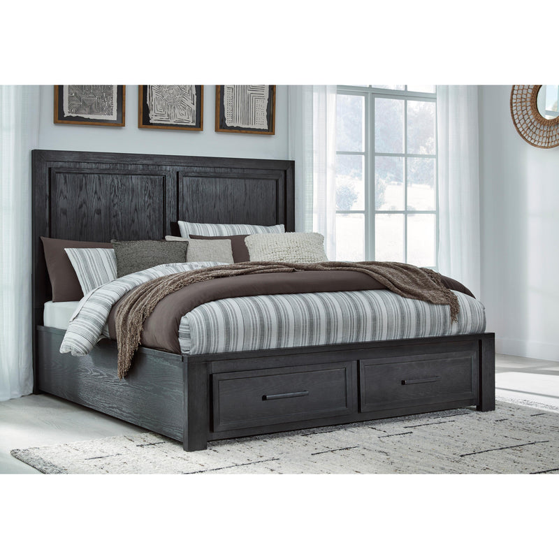 Signature Design by Ashley Foyland King Panel Bed with Storage B989-58/B989-56S/B989-97 IMAGE 5