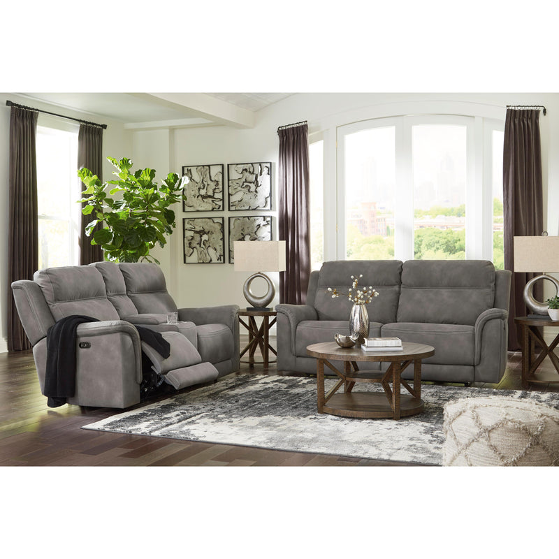 Signature Design by Ashley Next-Gen DuraPella Power Reclining Fabric Sofa 177524 IMAGE 11