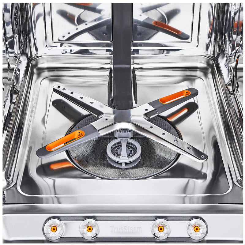 LG Electronics Lave-vaisselle intelligent de 24 pouces à commande par le  haut en acier ino