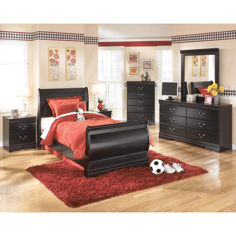 Signature Design by Ashley Huey Vineyard B128 6 pc Twin Slrigh Bedroom Set IMAGE 1